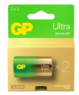 GP Battery Alkaline batteries LR20 /D ULTRA 2 pcs (G-TECH)