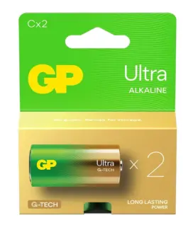 GP Battery Alkaline battery LR14 /C ULTRA 2 pcs (G-TECH)