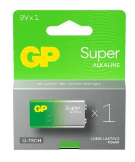 GP Battery Alkaline batteries 6LR61 9V SUPER 1 pcs