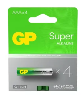 GP Battery Alkaline batteries LR03 /SSS SUPER 4 pcs