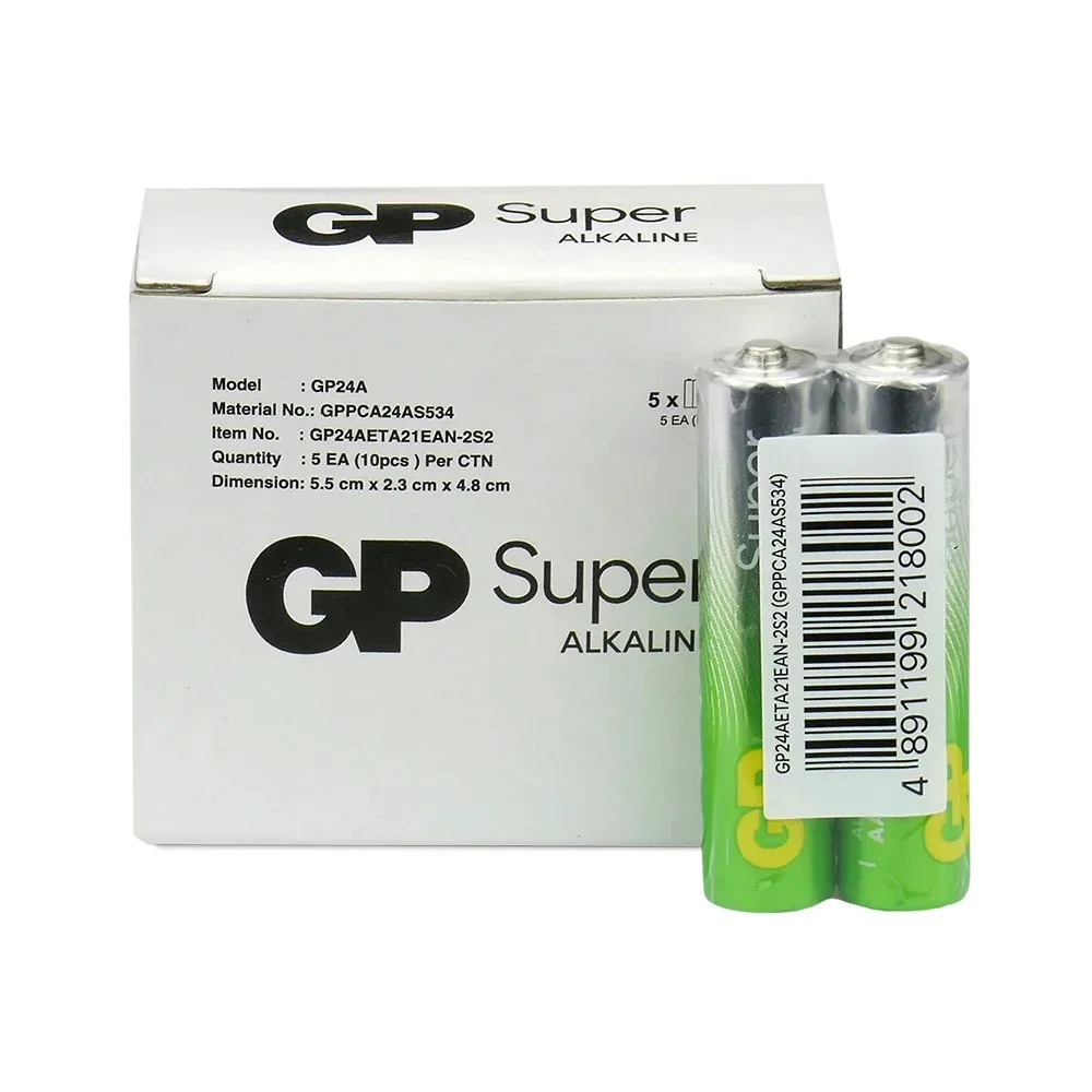 GP Battery Alkaline batteries LR03 /AAA SUPER 10 pcs