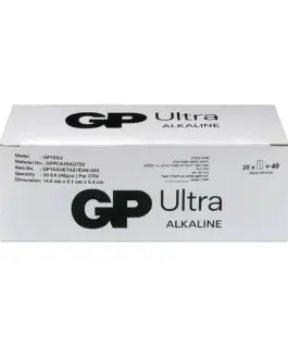 GP Battery Alkaline batteries LR6/ AA ULTRA 40 pcs