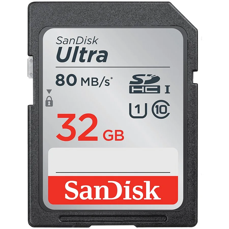 Карта памет SANDISK Ultra 32GB SDHC Memory Card 120MB/s