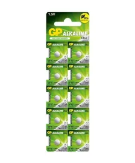 GP Battery Alkaline batteries MINI GP 177/G4/AG4/LR626/LR66 blister pack - 10 pcs.