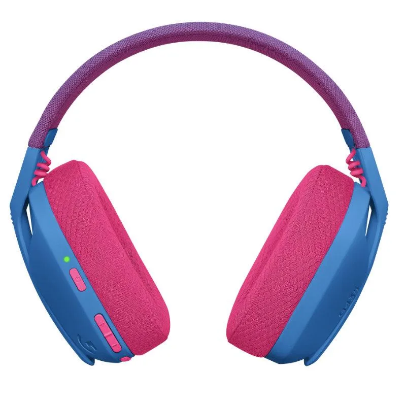 Геймърски безжични слушалки Logitech G435 Lightspeed Wireless, Микрофон, Син/Розов - Image 4