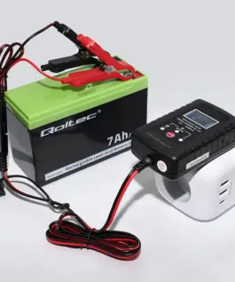 Qoltec зарядно for AGM GEL STD 6V 12V 2A LED display