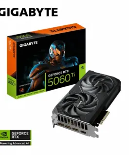 Alternative view of Gigabyte видео карта GeForce RTX 5060 Ti WINDFORCE 8G 128BIT GDDR7 HDMI/3DP