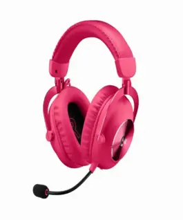 Безжични Геймърски слушалки Logitech PRO X 2 Magenta