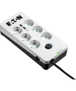 Alternative view of Eaton Power strip Protection Box 6 USB DIN