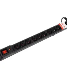 Armac Surge M12 / 16A Rack 19 черен 2.5m