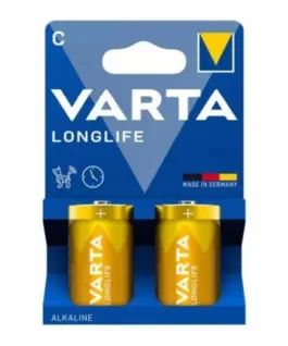 Varta Alkaline battery R14(typeC) longlife 2 pieces
