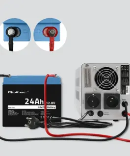 Qoltec LiFePO4 battery 12.8V