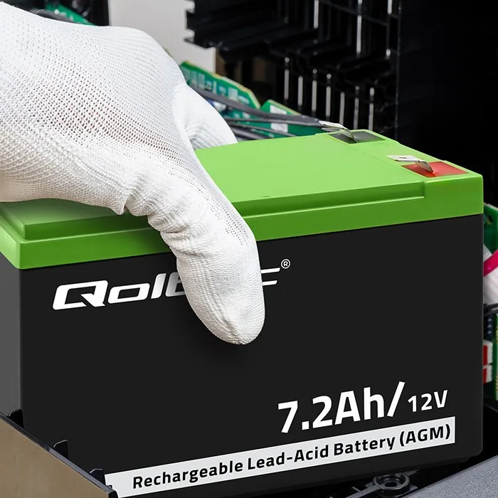 Qoltec AGM battery 12V 7.2Ah, max. 108A - Image 9