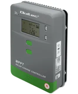 Alternative view от Qoltec Solar charge contorller MPPT 30A 12V24V LCD