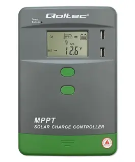 Qoltec Solar charge contorller MPPT 30A 12V24V LCD