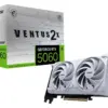 MSI видео карта GeFroce RTX 5060 8G VENTUS 2X OC бял
