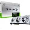 MSI видео карта GeForce RTX 5080 VENTUS 3X OC бял 16G GDDR7 256bit