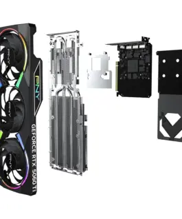PNY видео карта GeForce RTX 5060 Ti 16GB RGB VCG5060T16TFXXPB1-O