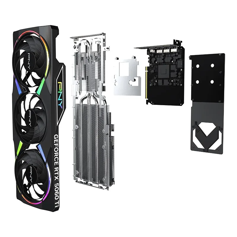 PNY видео карта GeForce RTX 5060 Ti 16GB RGB VCG5060T16TFXXPB1-O - Image 4