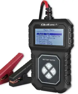 Qoltec Battery tester with LCD 12V 30Ah 220Ah AGM GEL
