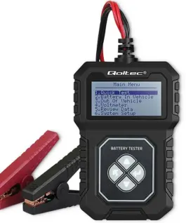 Qoltec Battery tester with LCD 12V 30Ah 220Ah AGM GEL