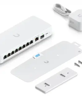 8-портов Gigabit комутатор Ubiquiti UniFi Switch Flex 8 2.5G USW-FLEX-2.5G-8 - Image 5