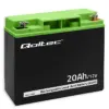 Qoltec AGM battery 12V 20Ah max. 300A
