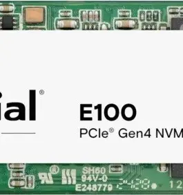 Crucial SSD E100 1TB M.2 NVMe 2280 PCIe 4.0 5000/4500 MB/s