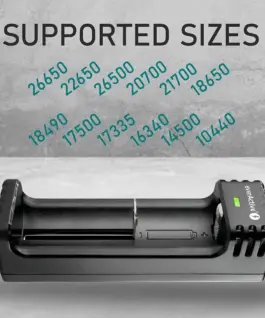 Alternative view от everActive BATTERIES зарядно LI-ION USB-C LC100C