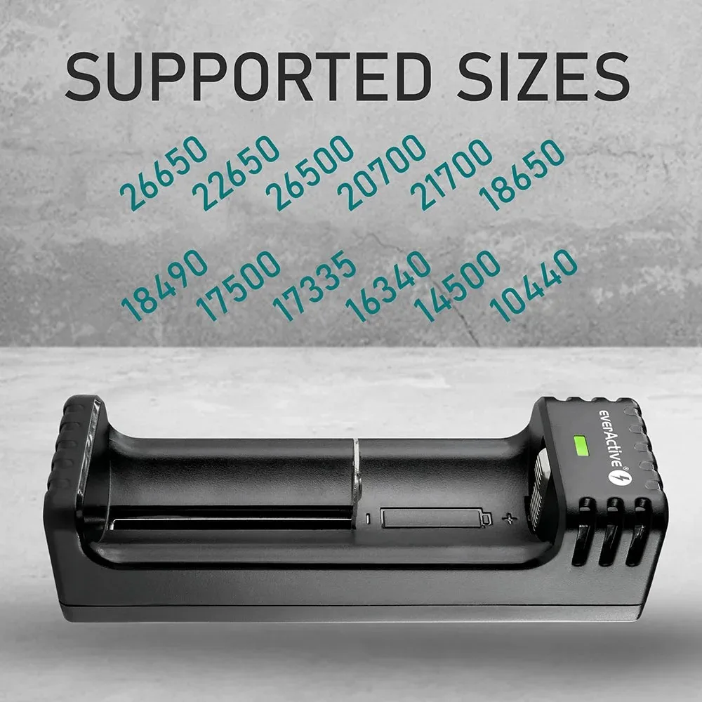 everActive BATTERIES зарядно LI-ION USB-C LC100C - Image 2