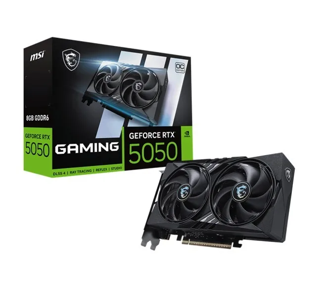 MSI видео карта RTX 5050 8G GAMING OC GDDR6 128BIT DP/HDMI