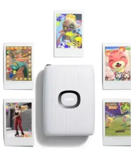 Fujifilm Instax Mini Link 2 Special Edition Nintendo (Clay бял Splatoon 3)
