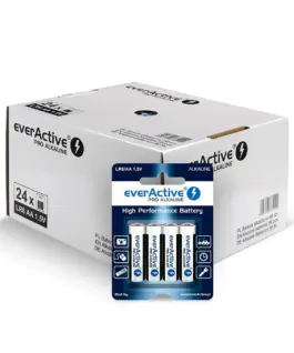 Alternative view от everActive PRO ALKALINE BATTERIES LR6/AA DISPLAY 96 PCS.