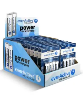 everActive PRO ALKALINE BATTERIES LR6/AA DISPLAY 96 PCS.
