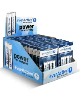 everActive PRO ALKALINE BATTERIES LR03/AAA DISPLAY 96 PCS