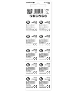 Alternative view от everActive ALKALINE MINI BATTERIES AG3 BLISTER 10 PCS.