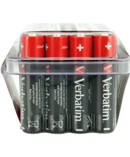 Alternative view от Verbatim Alkaline Batteries AAA LR03 24-pack 49504