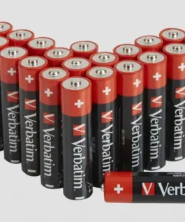Verbatim Alkaline Batteries AAA LR03 24-pack 49504