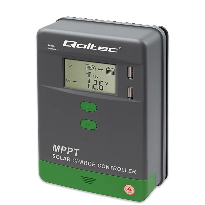 Qoltec Solar charge controller MPPT 40A 12V 24V LCD
