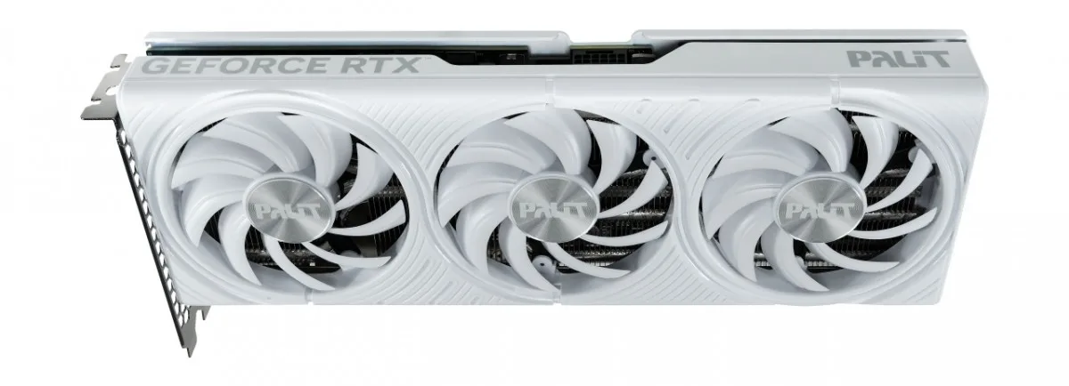 Palit видео карта GeForce RTX 5070 бял OC 12GB GDDR7 192bit 3DP/HDMI - Image 3