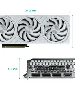 Palit видео карта GeForce RTX 5070 бял OC 12GB GDDR7 192bit 3DP/HDMI - Image 5