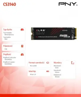 PNY SSD 1TB M.2 2280 CS3140 - Image 5