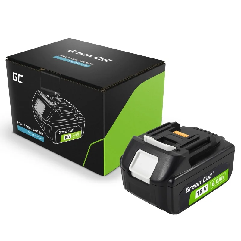 Green Cell Powertool battery Makita LXT 18V 6Ah - Image 2