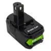 Green Cell Powertool battery Ryobi ONE+ 18V 5Ah