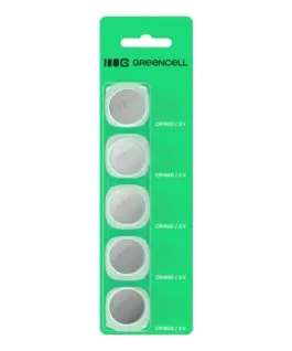 Green Cell зелен Cell Button battery 5x CR1620