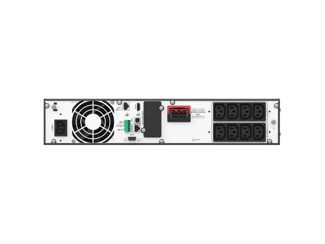 PowerWalker UPS On-Line Rack 1000VA 8xIEC C13 USB-B RS-232 LCD 2U - Image 3