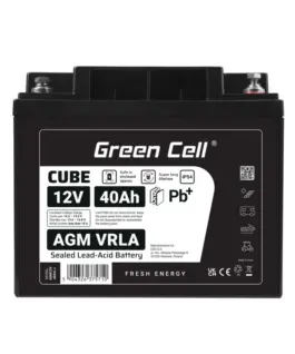 Green Cell Battery AGM VRLA 12V 40Ah IP54