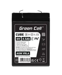 Green Cell Battery AGM VRLA 6V 4