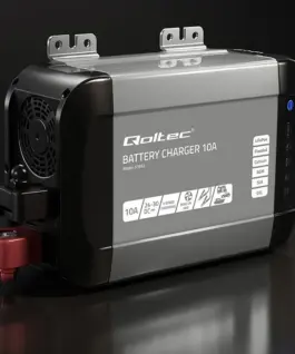 Qoltec зарядно for LiFePO4 AGM GEL SLA batteries 10A