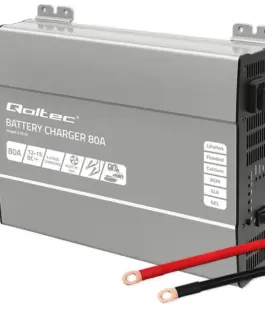 Qoltec зарядно for LiFePO4 AGM GEL SLA batteries 80A